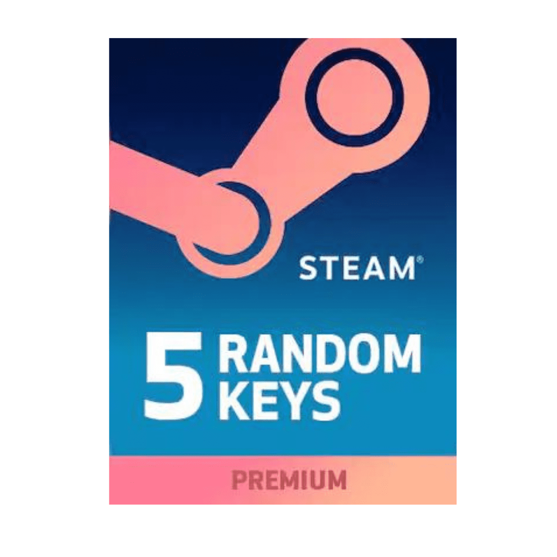 random premium 5 keys